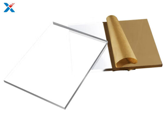 صفائح أكريليك واضحة 3 مم للأشعة فوق البنفسجية قطع مخصصة لرف العرض