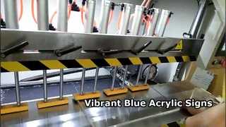 صفائح أكريليك زرقاء لعلامات مذهلة